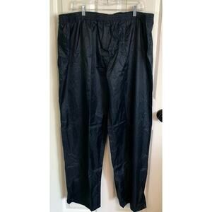 NWT Portwest Classic Rain Pants S441 Navy Blue Elastic Waist: Men's XXL